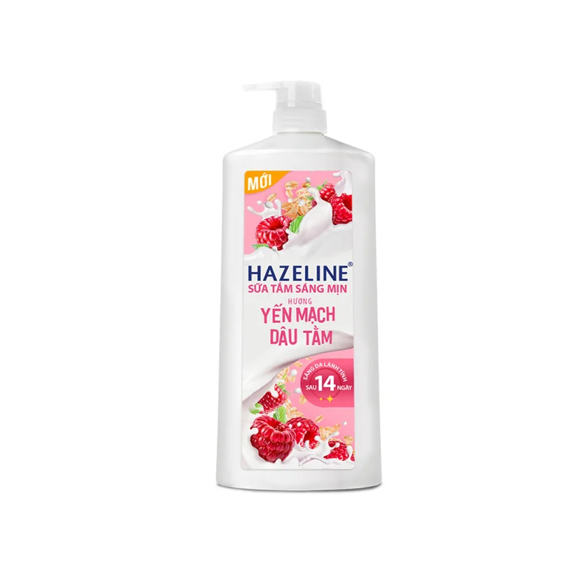 Sữa tắm Hazeline Yến Mạch Dâu Tằm chai 1kg
