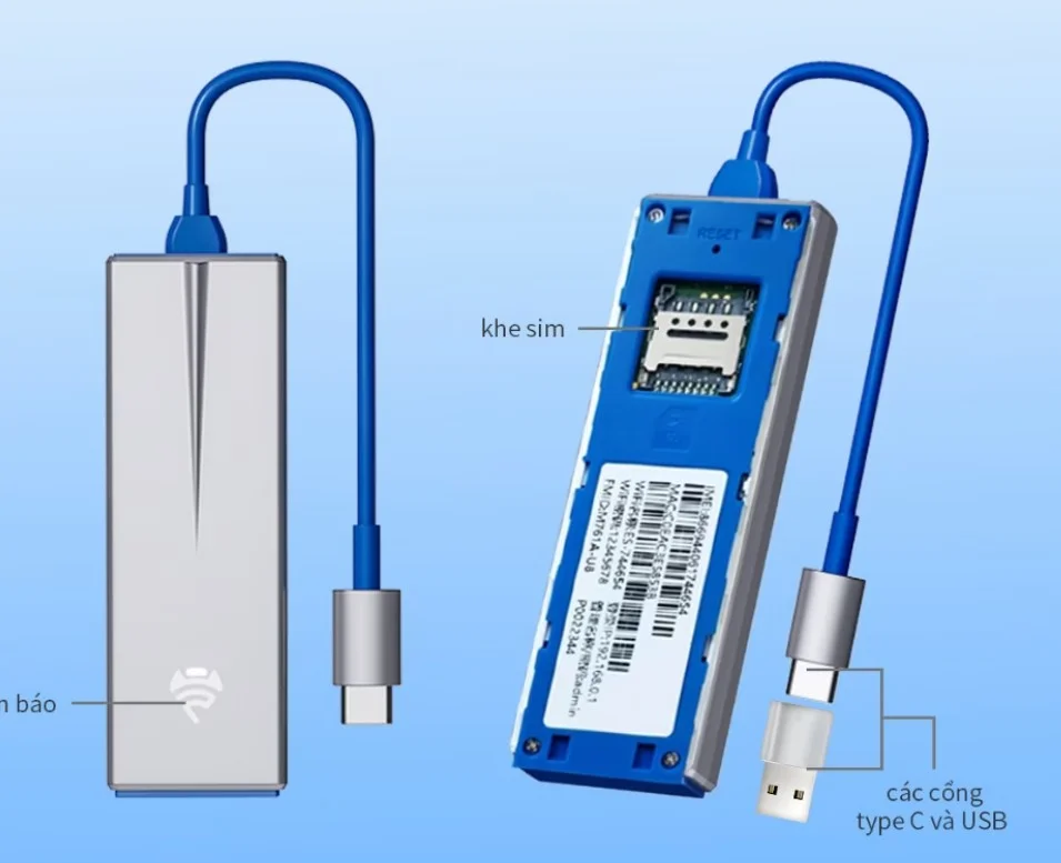 Phát wifi - USB 4G Fly Modem MF U8