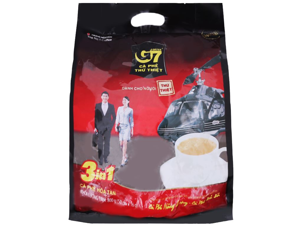 Cà phê sữa hòa tan G7 bịch 800g (50 gói 16g)